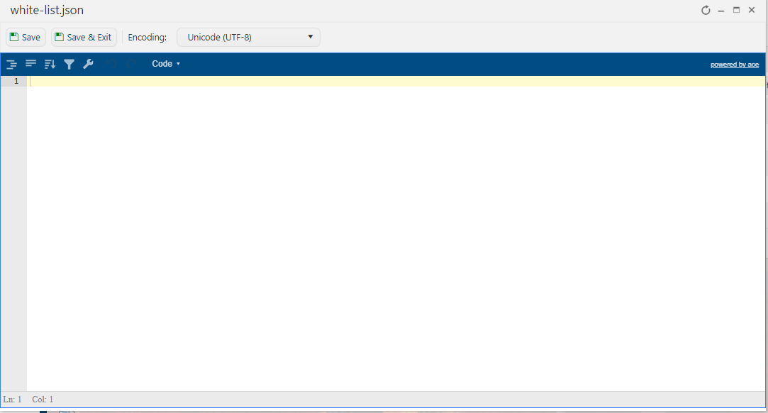 Whitelist-list