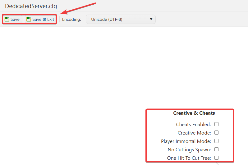 sons-of-the-forest-configuration-dedicatedserver.cfg-config-editor-cheat-and-creative-mode-settings.png