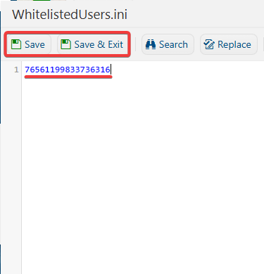 scum-configuration-whitelistedusers.ini-text-editor-add-steamid.png