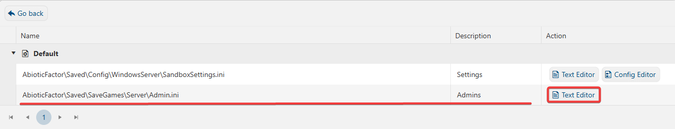 abiotic-factor-configuration-AbioticFactor\Saved\SaveGames\Server\Admin.ini-text-editor.png