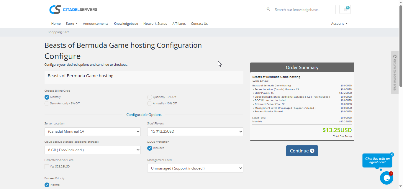 Beasts of Bermuda Configuration