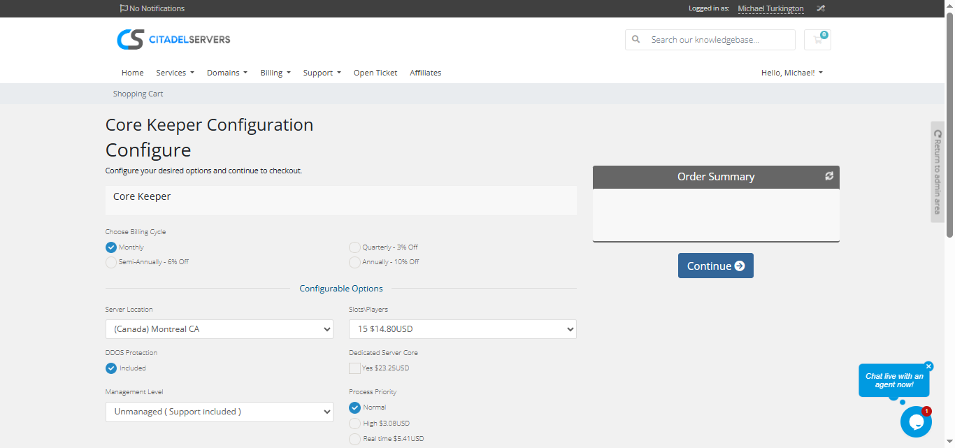 Core Keeper Configuration