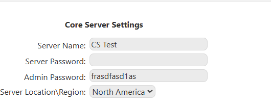 Runescape-servername