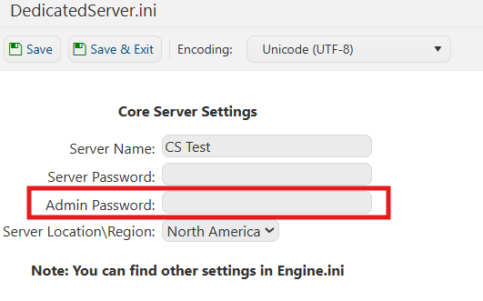 Runescape-adminpassword