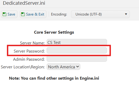Runescape-serverpassword