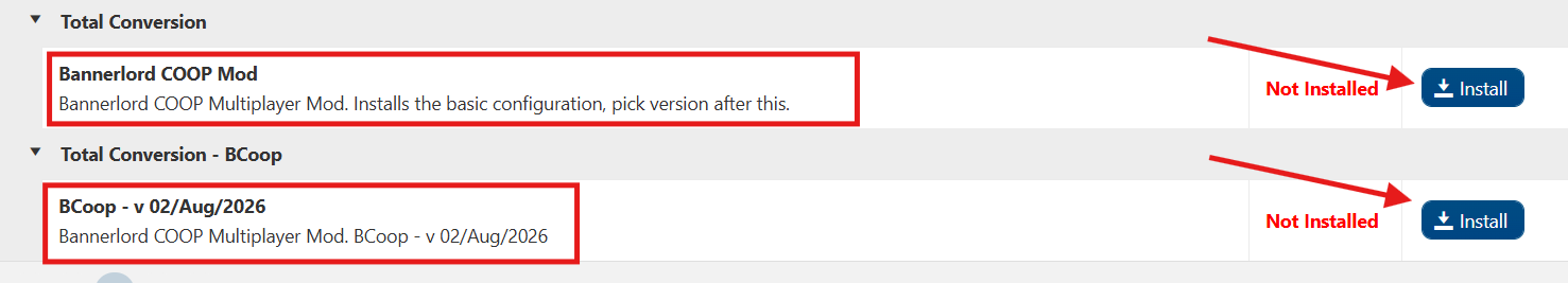 Installing Coop Mod 1