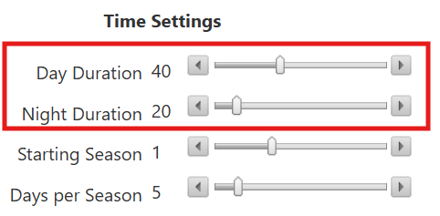 Configuring Day/Night Cycles 1