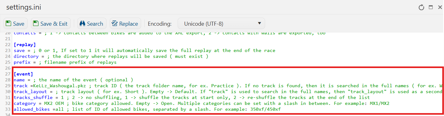 Creating an Event 1