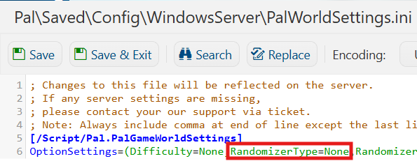 Configuring Randomizer Settings 1