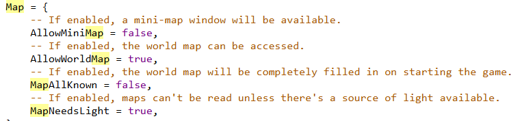 Enabling Server Mini Map 1