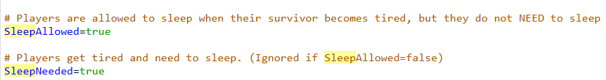 Enabling Sleep Options 1