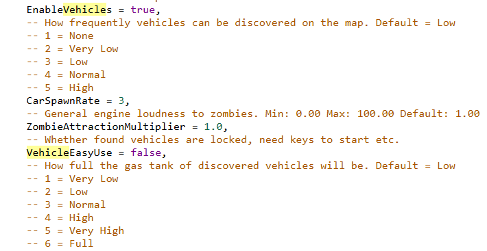 Adjusting Vehicle Settings 1