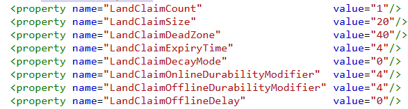Configuring Land Claims 1