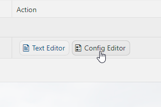 configuration files config editor option
