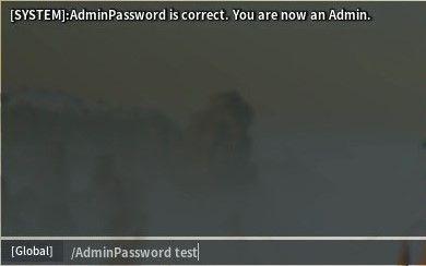 Palworld - Admin Password command