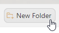File Manager - New Folder button