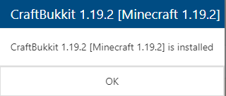 Minecraft - Bukkit Installed