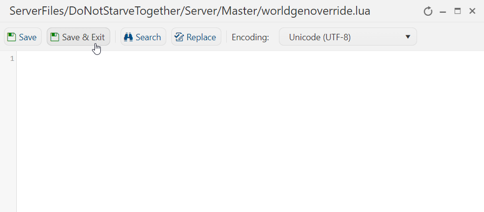 DST - delete config of worldgenoverride.lua
