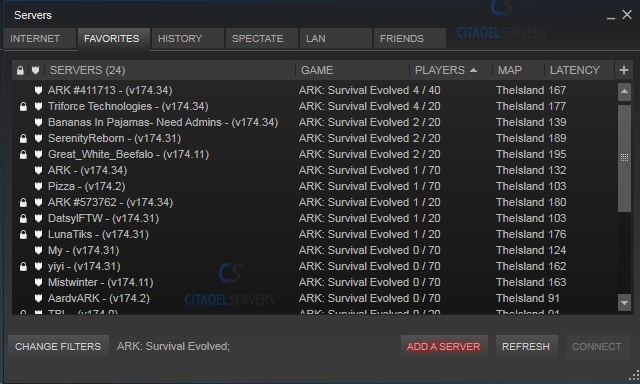 How To Connect To Your Ark Game Server Knowledgebase Citadel Servers