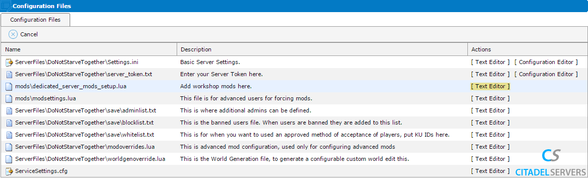 Install MySQL DataBase to use for the DAYZ Loot Editor 