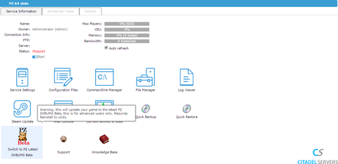 Updating Project Zomboid Server To Iwbums Citadel Servers Wiki